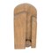 Lehman's Amish Handcrafted Broom Holder, Wall-Mount Stained Wooden Storage Solution for Corn Brooms, Fireplace Brooms and More